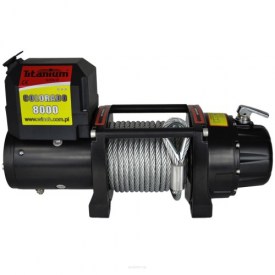 Titanium winch Colorado 8000
